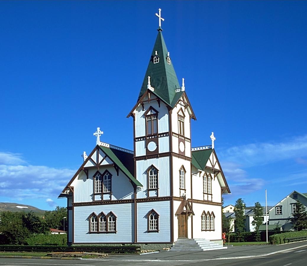 Post-Plaza Guesthouse Húsavík Zewnętrze zdjęcie
